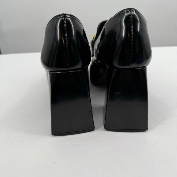 Dream Pairs Black Platform Loafers US 8.5 Chunky  Academia Y2K Style Gothic - Picture 7 of 15